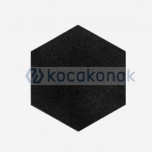 KAUÇUK ALTIGEN 40*40 2 CM SİYAH