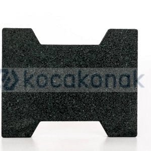 KAUÇUK KİLİT TAŞI 25*20 2 CM YEŞİL